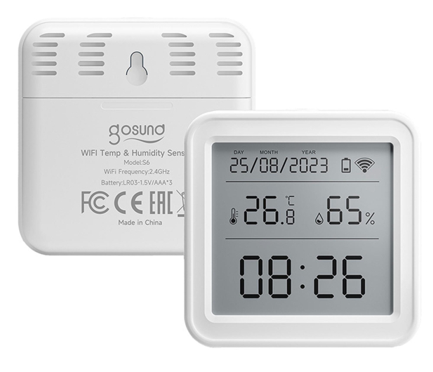 Gosund Zigbee LCD Temp & Humidity Sensor - 1308817 - zdjęcie 4